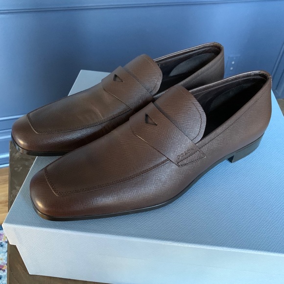 Authentic Prada Men’s Saffiano Loafer UK 8/US 9